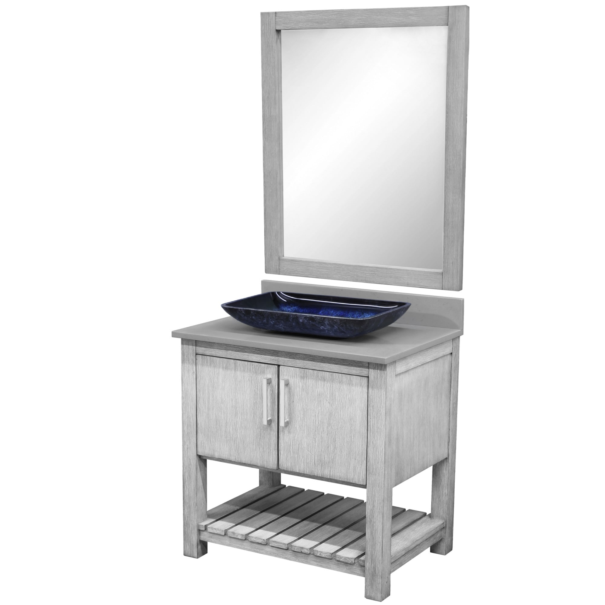 Miseno MV-36SG-NOBV-280-19034-MIR Ocean Breeze 36" Free Standing