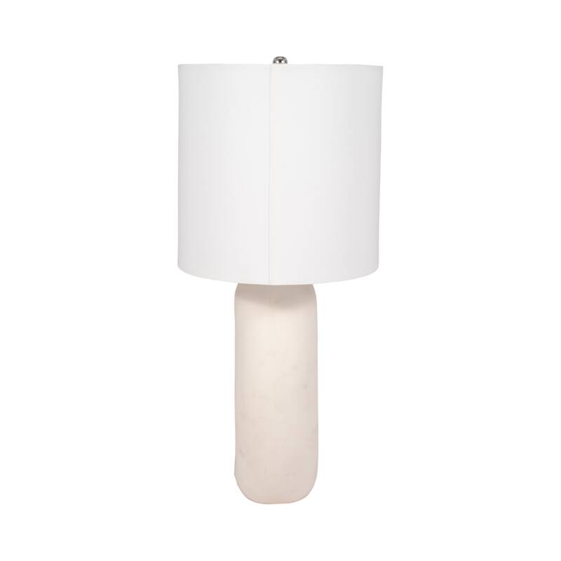 Sagebrook Home 26" Beige Ceramic & Iron Table Lamp - 18" x 12" x 26"