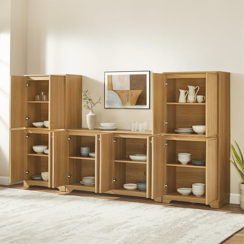 Crosley Naomi 3-Piece Sideboard And Pantry Set