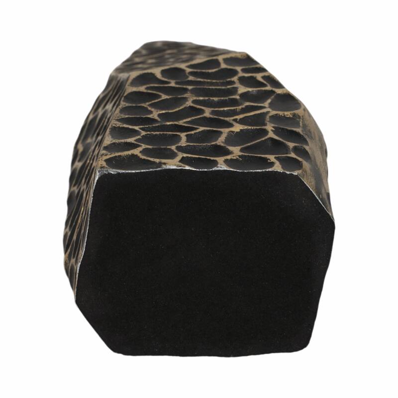 Aluminum Metal Balaz Asymmetrical Sculpted Vase