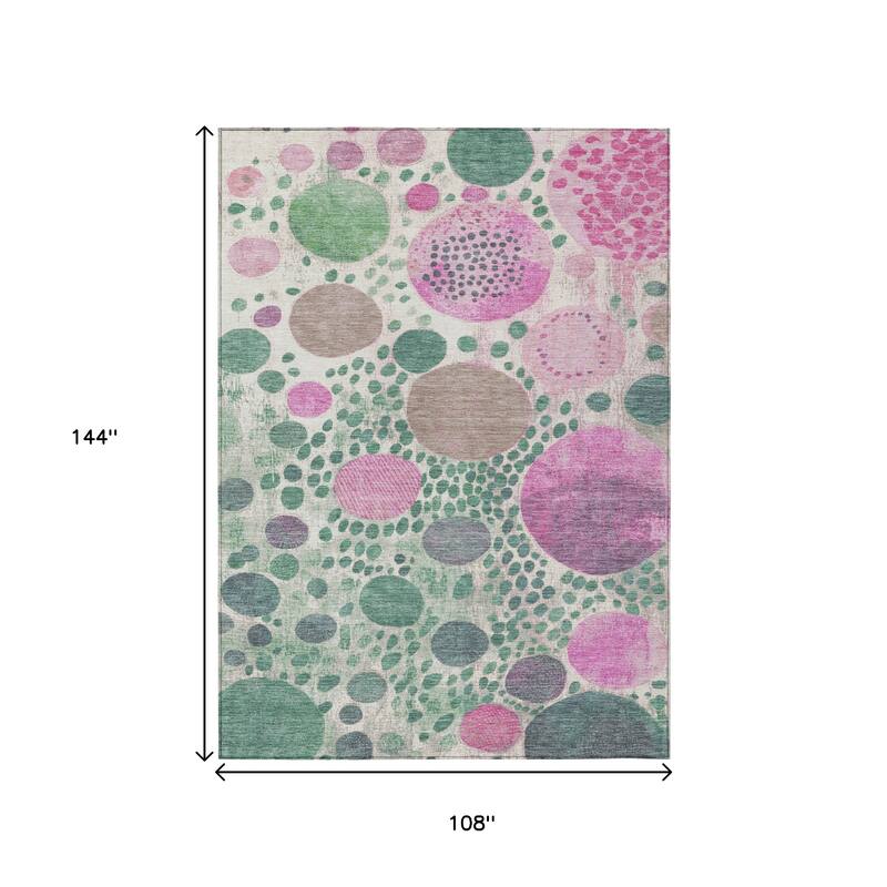 HomeRoots Geometric Transitional Rectangle Outdoor Rug