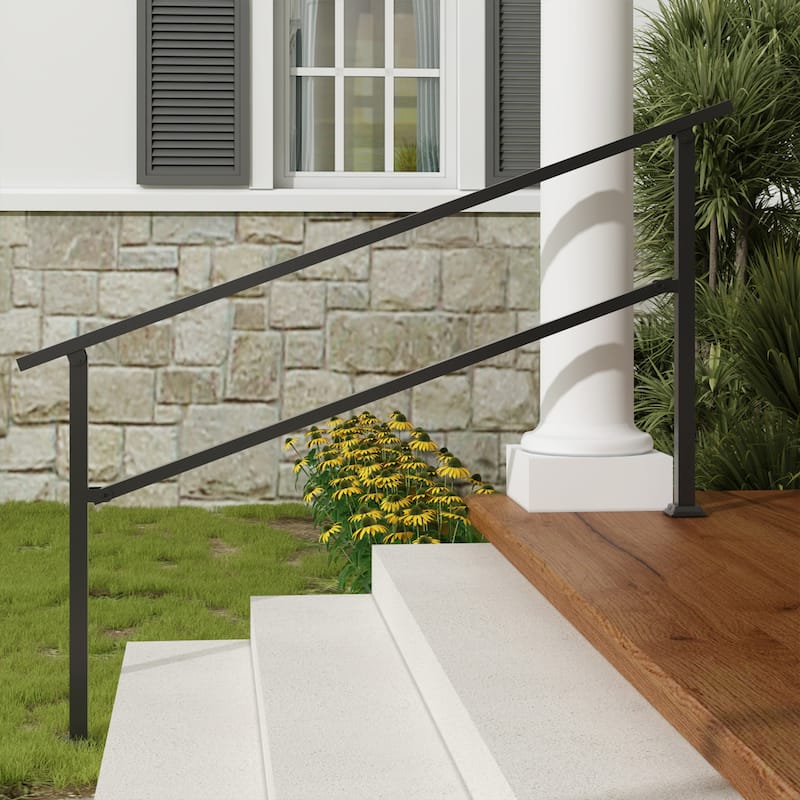 Sturdy Aluminum Stair Rail for Home, Hotel, Garden Choose from 3 Sizes