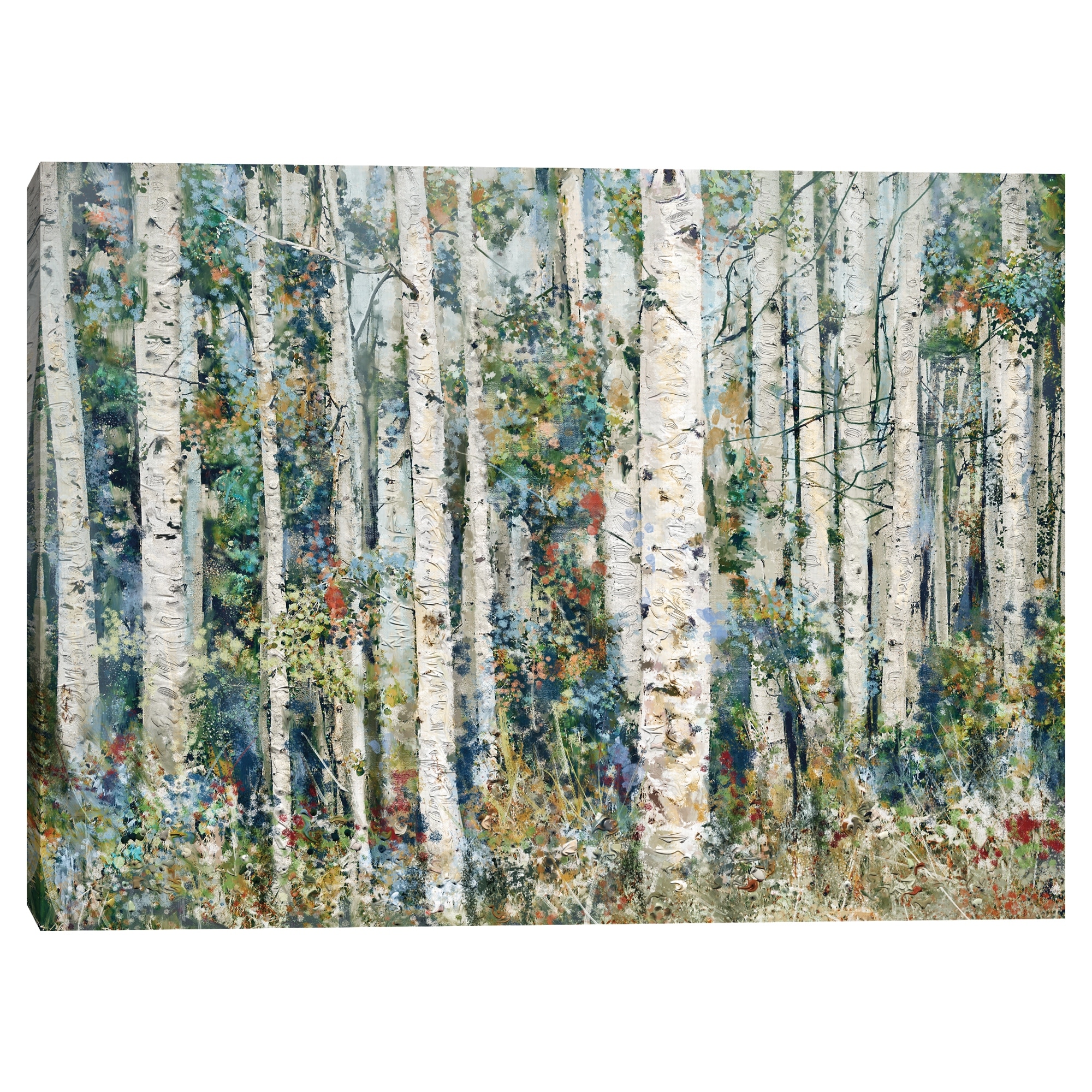Painted Forest by Studio Arts Canvas Art Print