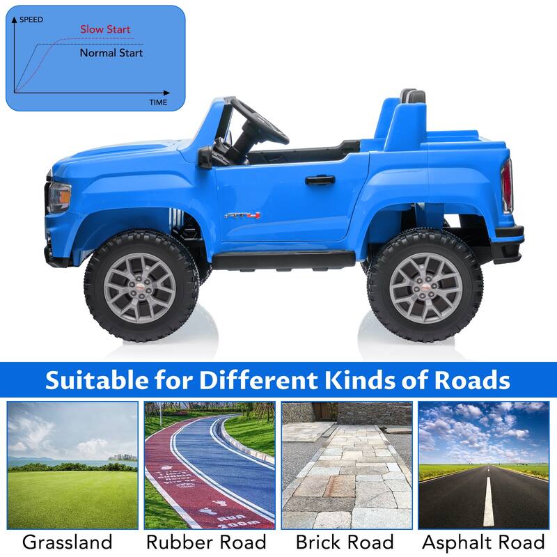 24V 2 Seater Ride-On Truck Car, 7AH Authorized Universal Battery Powered Electric Car