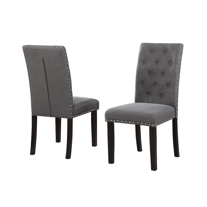 Best Quality Furniture Dining Side Chair Linen Fabric