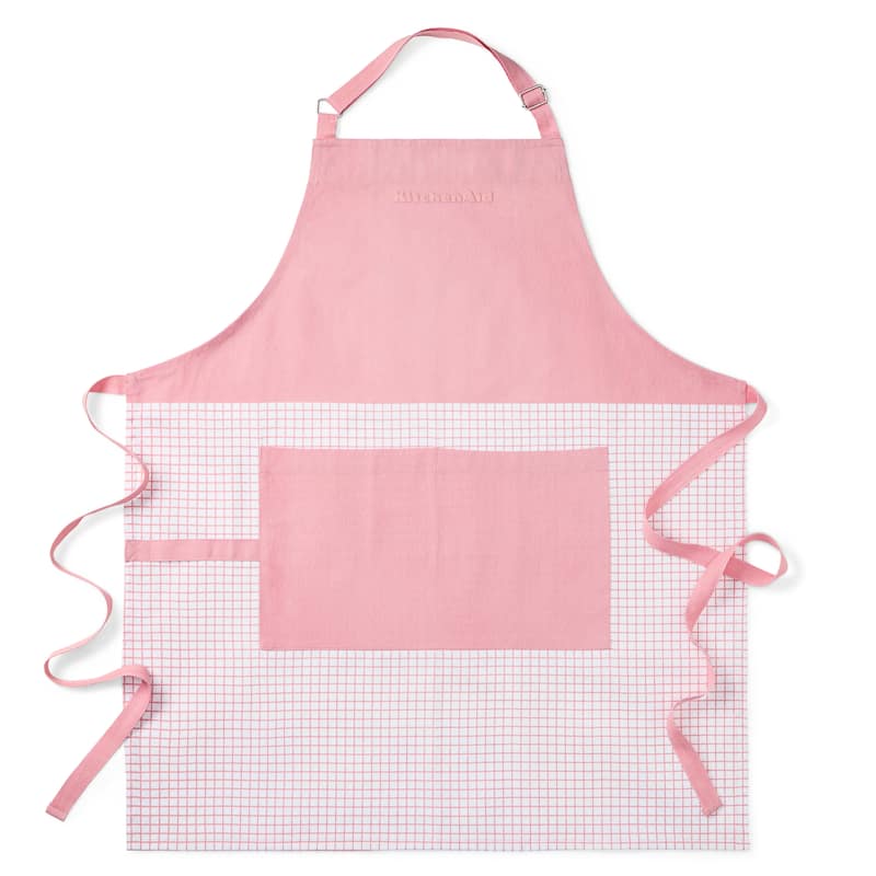 KITCHENAID Gourmet Series Gridlines Big Chef Apron, Water & Stain Resistant