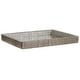 preview thumbnail 1 of 4, Uttermost Talmage Silver Mirrored Tray
