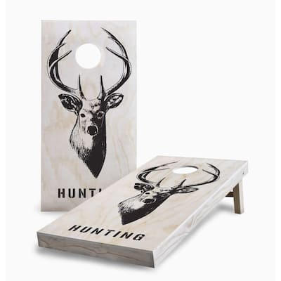 Deer Silhouette Cornhole Game (Choose Wraps or Boards)