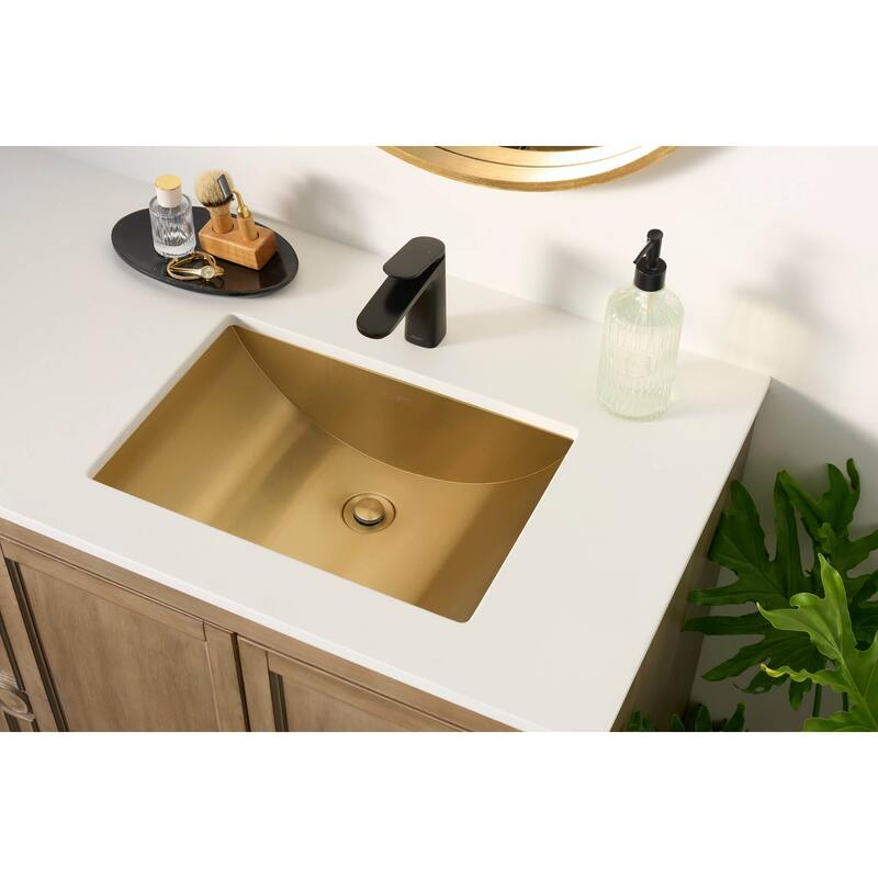 Ruvati Este Single Handle Stacked Short Bathroom Faucet in Matte Black - RVF5135MB - 7'6" x 9'6"