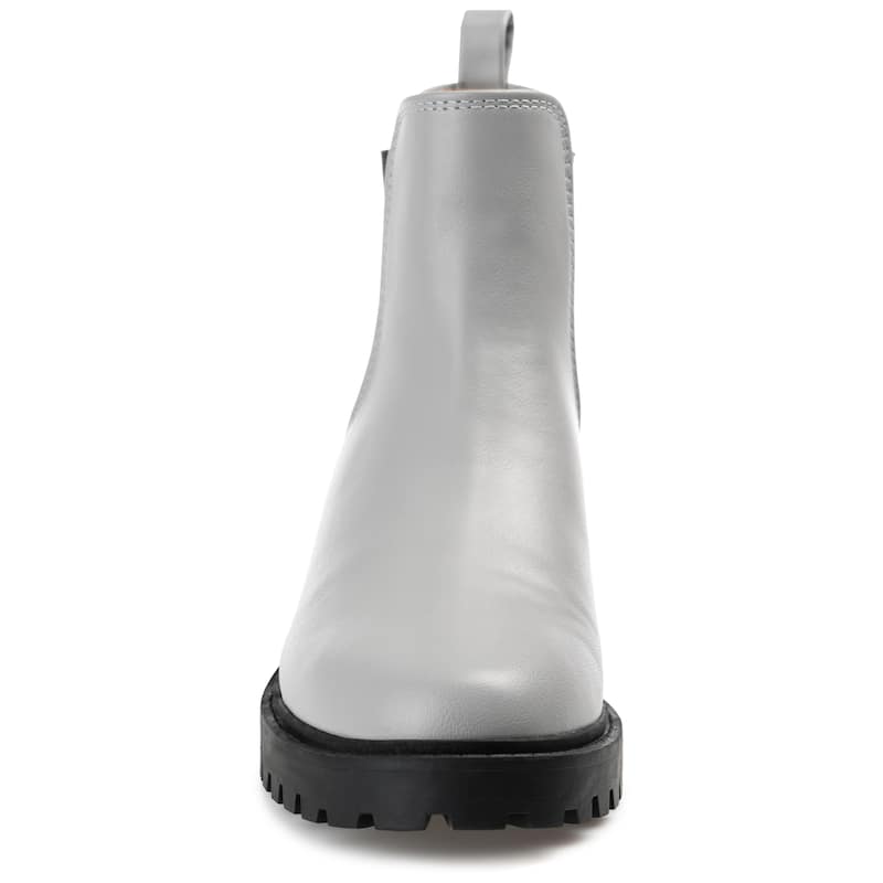 Journee Women's Comfort Insole Kenova Medium and Wide Width Booties - Wide - Grey - 7