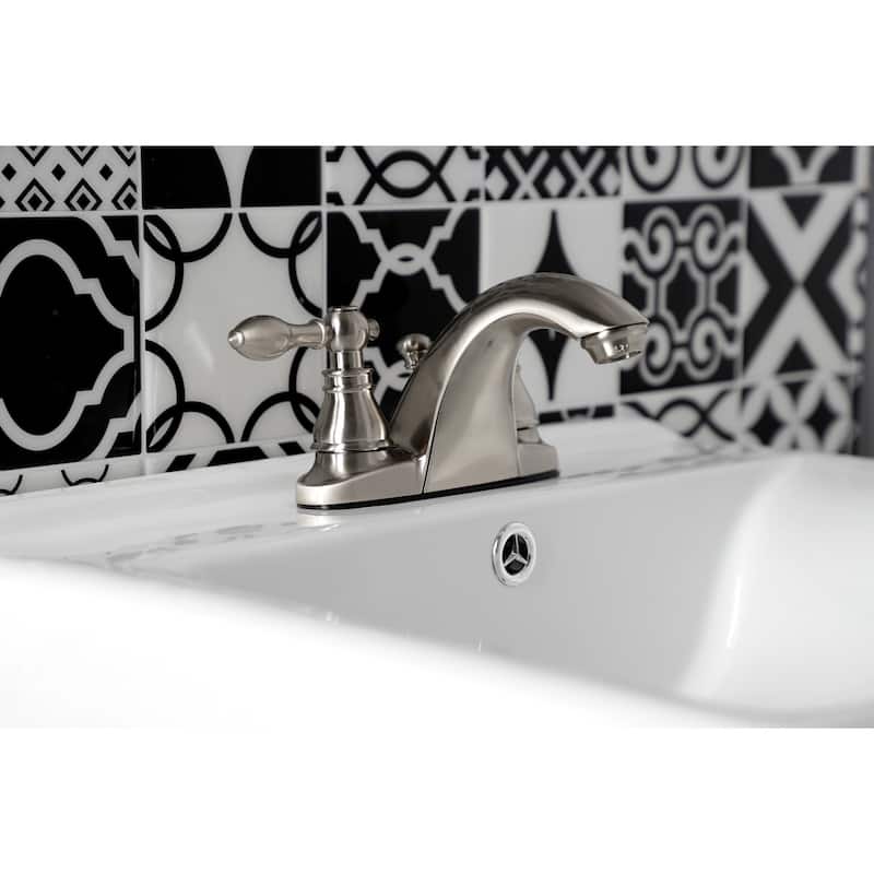 Kingston Brass American Classic 4 in. Centerset Bathroom Faucet
