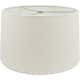Mestar Hardback Drum Lampshade (Spider) - 14x16x10 - White