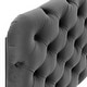preview thumbnail 46 of 54, Lizzy Tufted Twin Performance Velvet Headboard