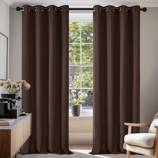 Deconovo Grommet 52 Width Curtains (2 Panel)
