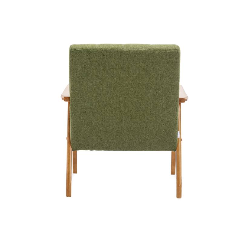 Accent Chairs Set of 2 with Side Table, Mid Century Modern Accent Chair