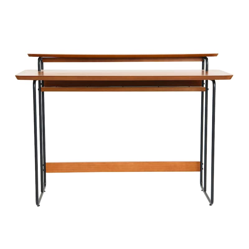 Computer Desk with Wood Veneer