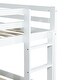 preview thumbnail 5 of 22, Solid Wooden , Solid Rubber Wooden Twin over Twin Loft Bed with Ladder ,Upper and Bottom Bed Platforms crafted