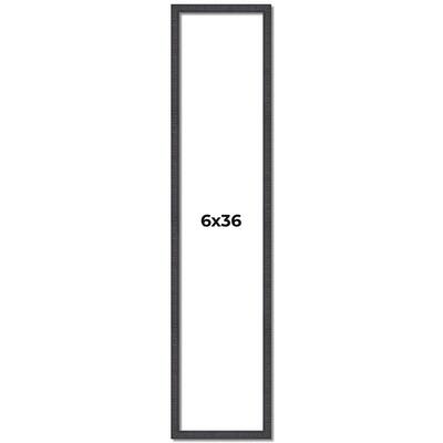 6x36 Frame Brown Picture Frame - Complete Modern Photo Frame Includes