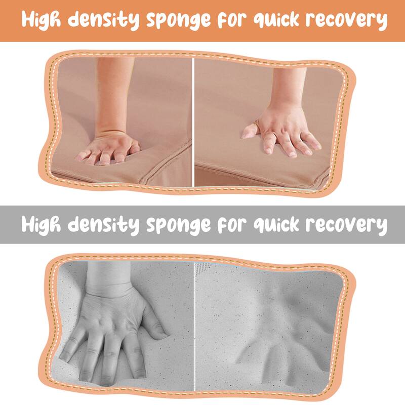 Anmytek 6 in 1 Soft Foam Climb and Crawl Playset Toddler Kids Indoor Active Play Structure Soft Play Equipment for Kids