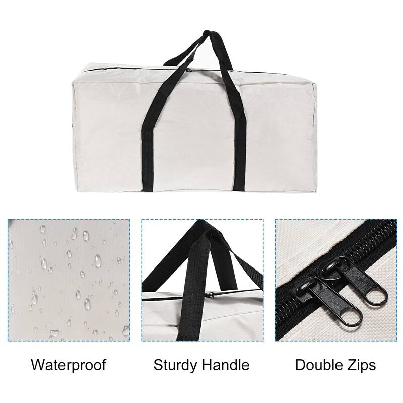 2Pcs Storage Duffle Bag Oversize Waterproof Travel Bag with Handle