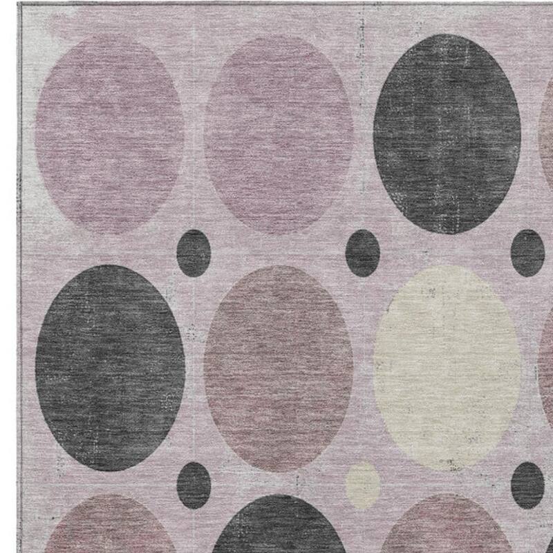 HomeRoots Geometric Transitional Rectangle Outdoor Rug