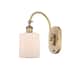 Option Brushed Brass / Matte White
