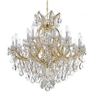 Crystorama Lighting Group Maria Theresa 19 Light 35" Wide Chandelier
