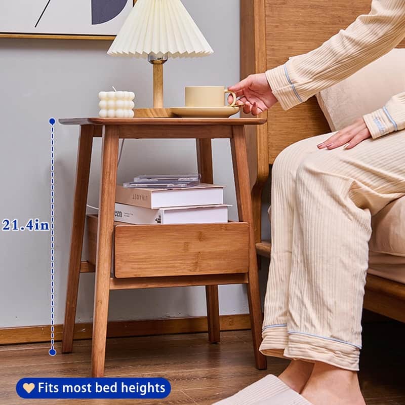 Bamboo Modern Nightstand