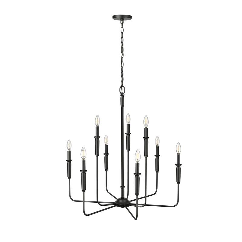 Millennium Lighting 29309 Savanne 9 Light 32" Wide Taper Candle Style
