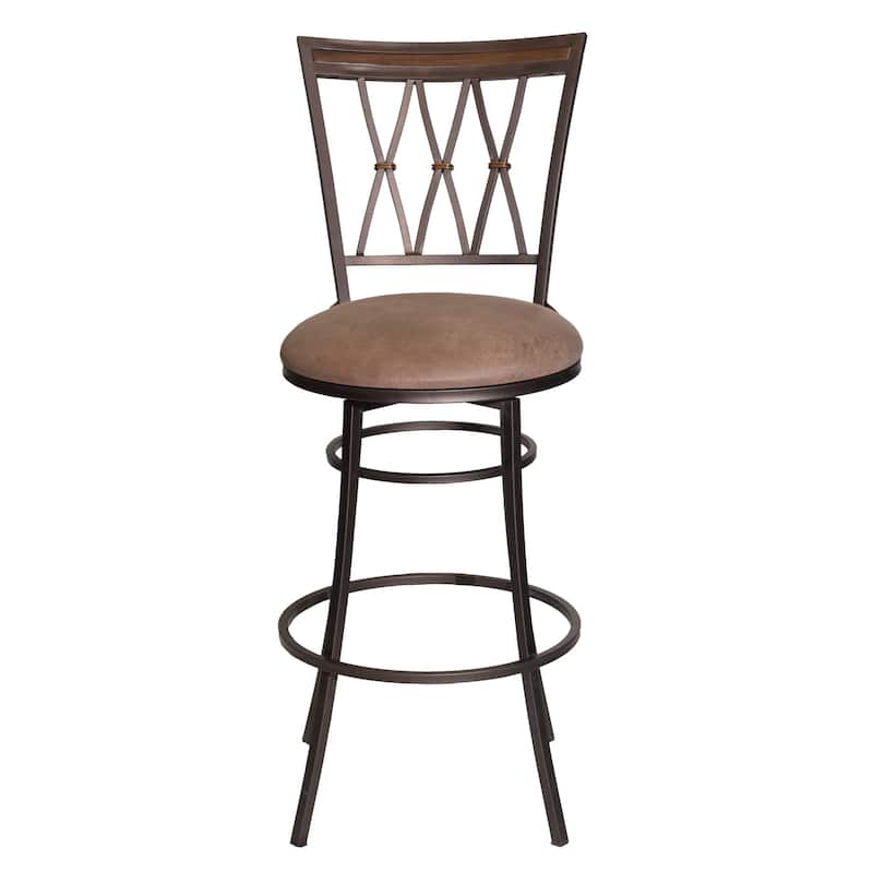 American Swivel Barstool, Iron Art High Chair, Island Dining Chair, Bistro Counter Chair, Cafe Patio Retro Chair