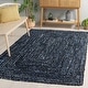 preview thumbnail 101 of 118, SAFAVIEH Georgine Handmade Braided Bohemian Cotton Rug 4' x 6' - Black/Blue - Rectangle