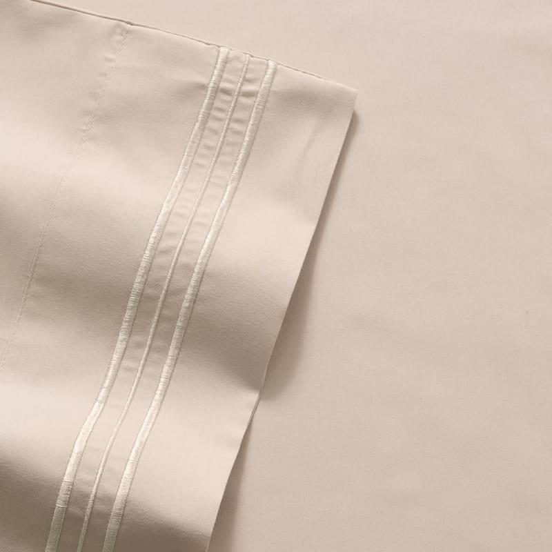 Embroidered 4-piece Bed Sheet Set