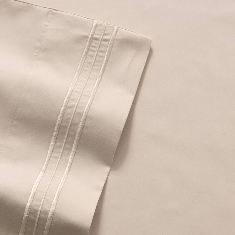 Sweet Home Collection 18"-24" Extra Deep Pocket, Double Brushed Microfiber Sheet Set