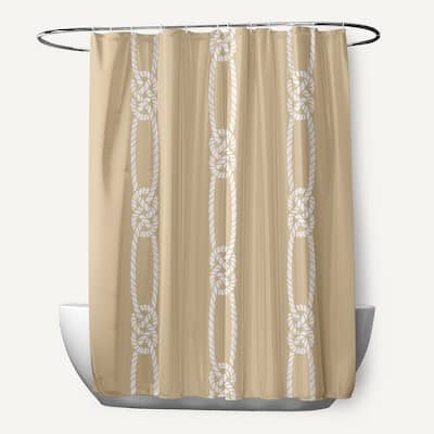 Tom Foolery Stripe Print 71x74-inch Shower Curtain