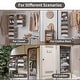 preview thumbnail 10 of 8, StorageWorks 6-Tier Detachable Hanging Closet Organizer