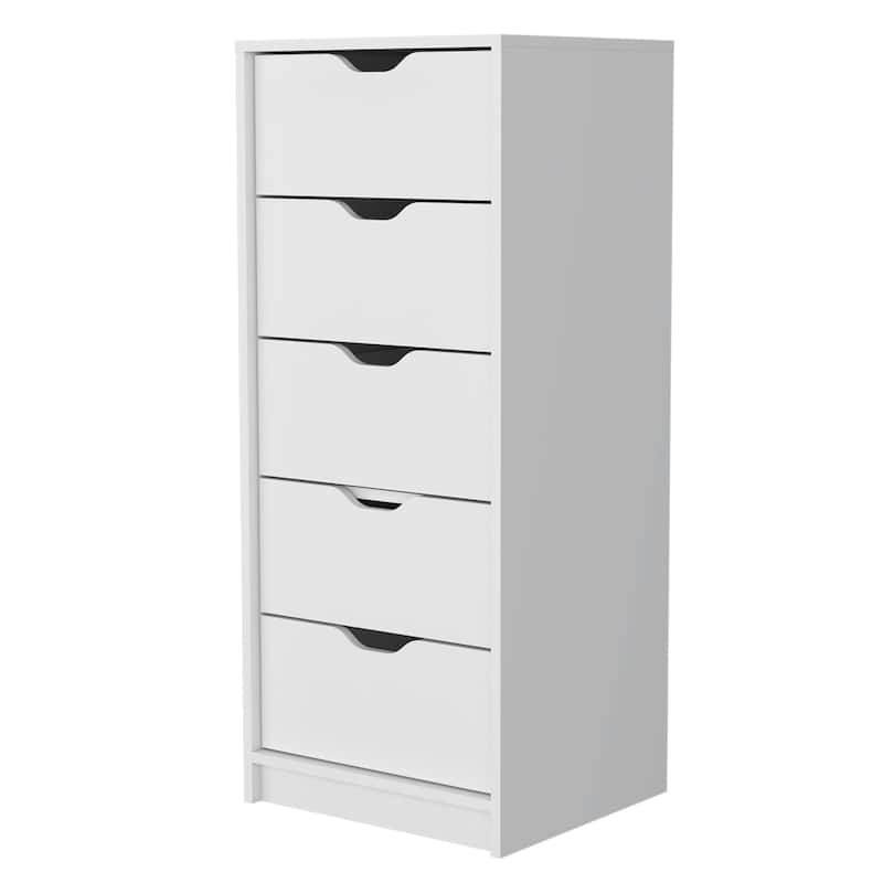 Raymer 2 Piece Bedroom Set,Nightstand +Dresser，White，for Bathroom,Living Room,Bedroom