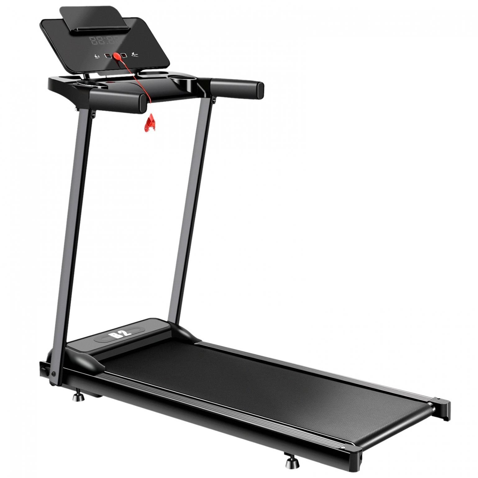 New folding electric treadmill motorised portable sales running machine fitness lot