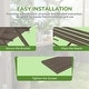 preview thumbnail 23 of 39, VEIKOUS Wooden Greenhouse Shelves, Heavy-Duty Storage Shelving for Wooden Greenhouses, 5 Available Sizes