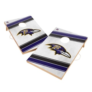 Baltimore Ravens NFL Regulation 2x4 Cornhole Set