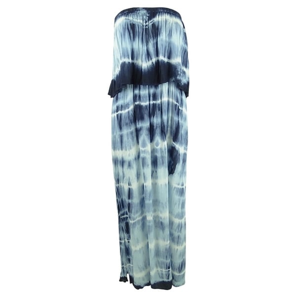 women's plus size tie dye maxi dresses