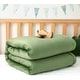 preview thumbnail 3 of 2, Love Thick® - Velvety Coma Inducer® - Toddler Comforter - Mountain Moss