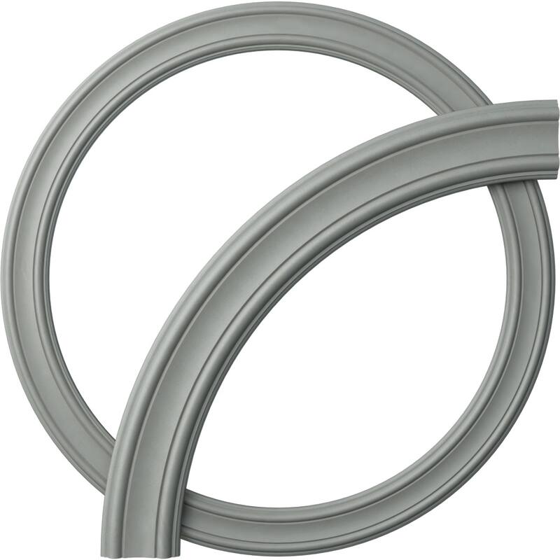 36 1/2"OD x 30 1/4"ID x 3 1/8"W x 3/4"P Pierced Ceiling Ring - Four - Complete Circle