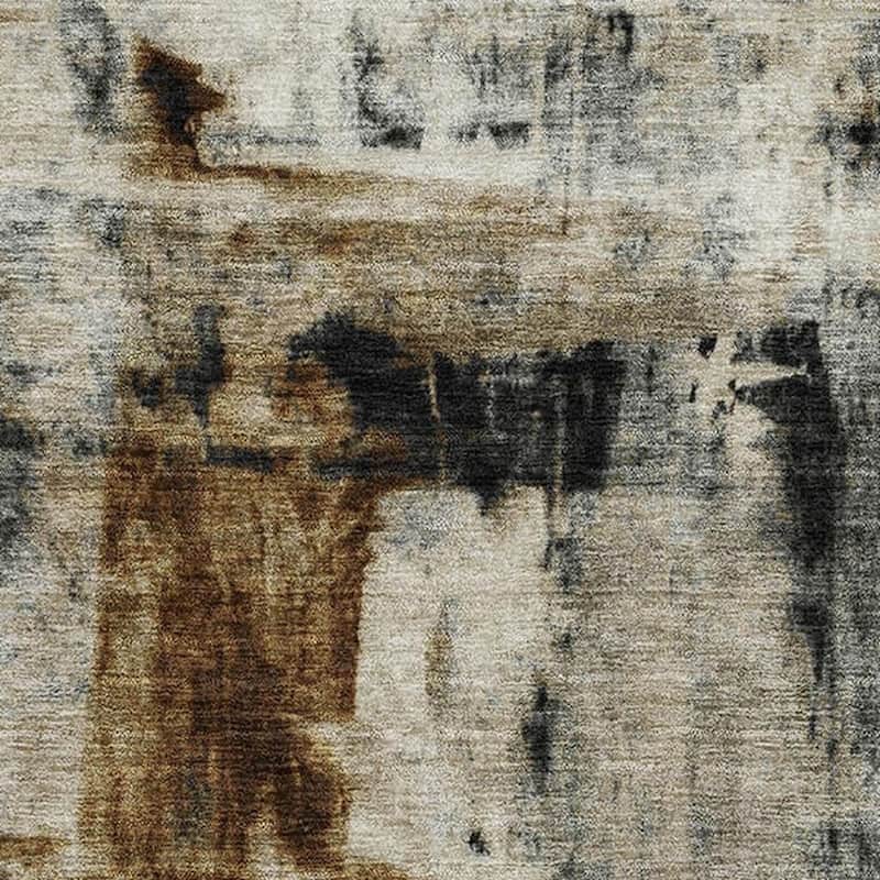 HomeRoots Abstract Transitional Rectangle Area Rug - 3' X 5'