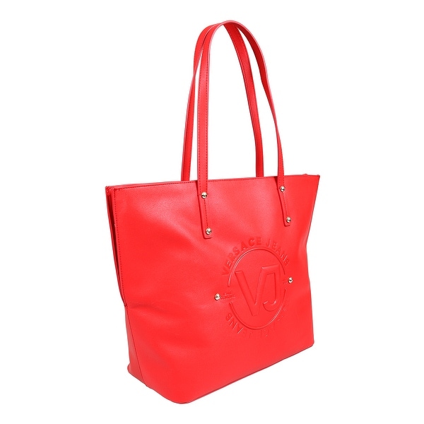 Versace red tote bag clearance