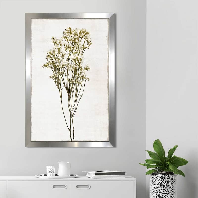"Farmhouse Pressed Flower II" by Natalie Carpentieri Print on Acrylic
