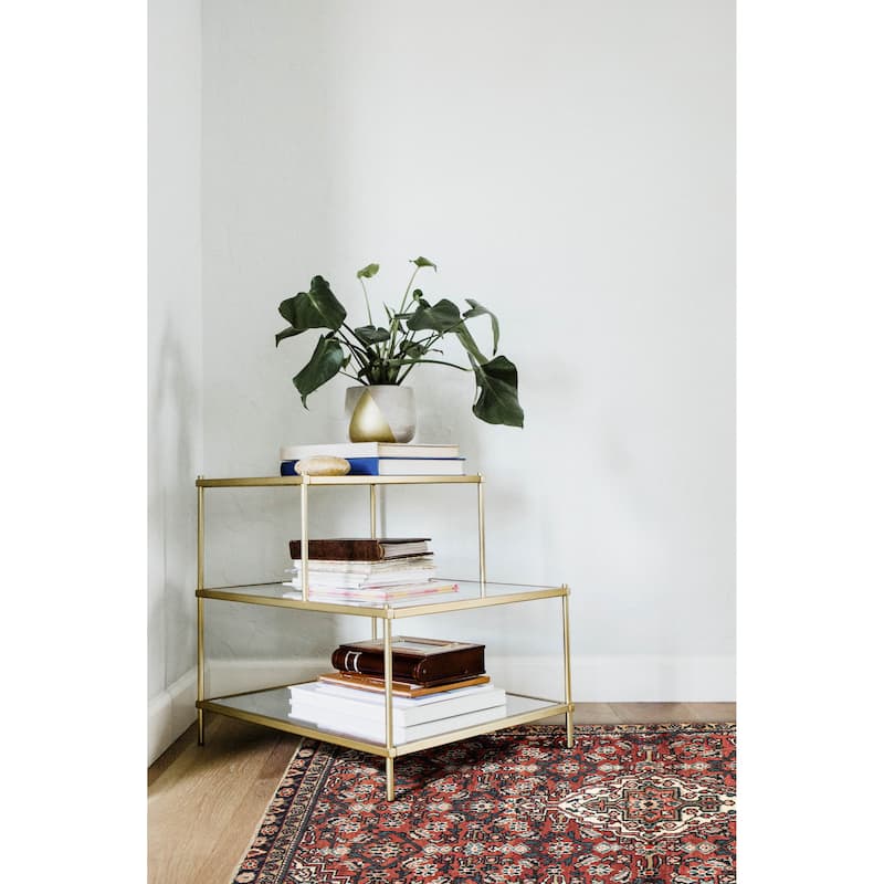 ECARPETGALLERY Hand-knotted Andelz Red Wool Rug - 3'7 x 7'4