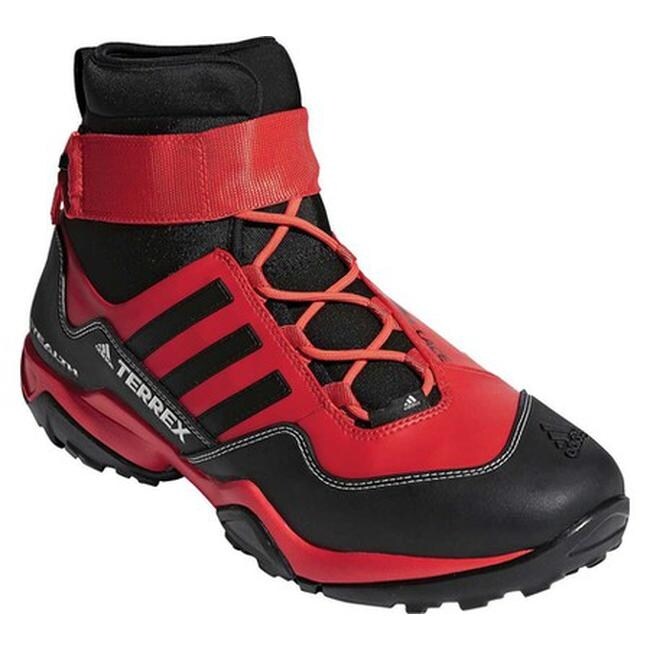 Adidas Men S Terrex Hydro Lace Canyoneering Hiking Shoe Hi Res Red Black Chalk White Overstock 28052166