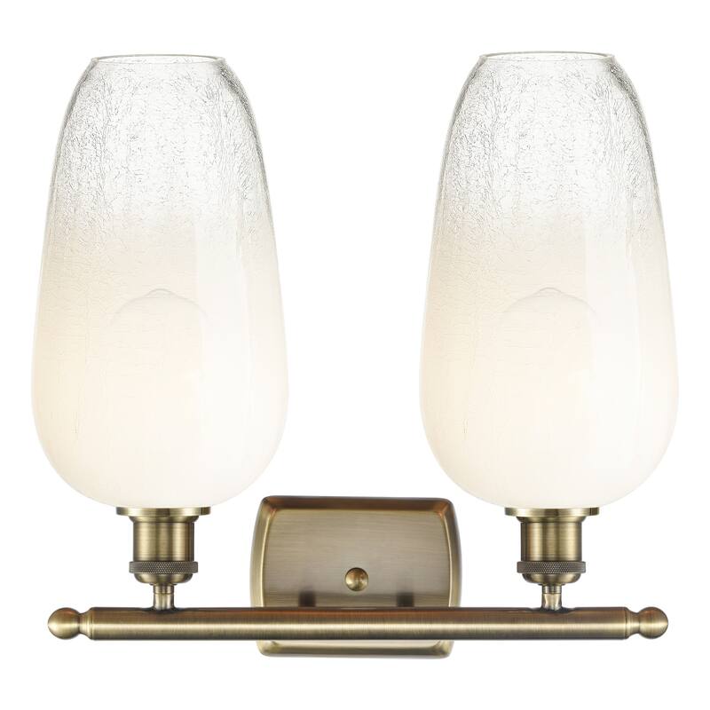 Innovations Lighting Endless Possibilities Ballston - Brookhaven Flute - 2 Light 17" Bath Vanity Light