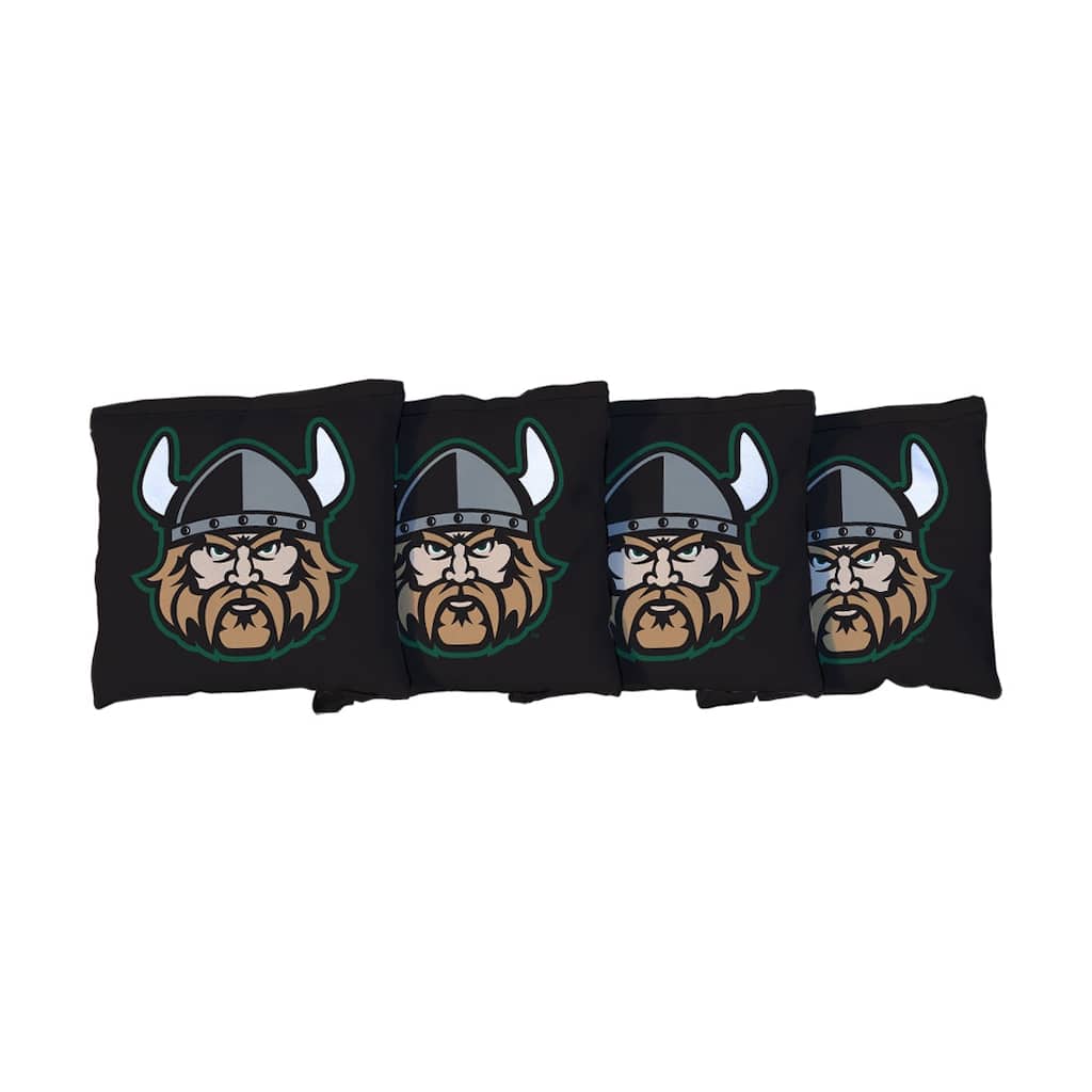 Cleveland State Black Cornhole Bags