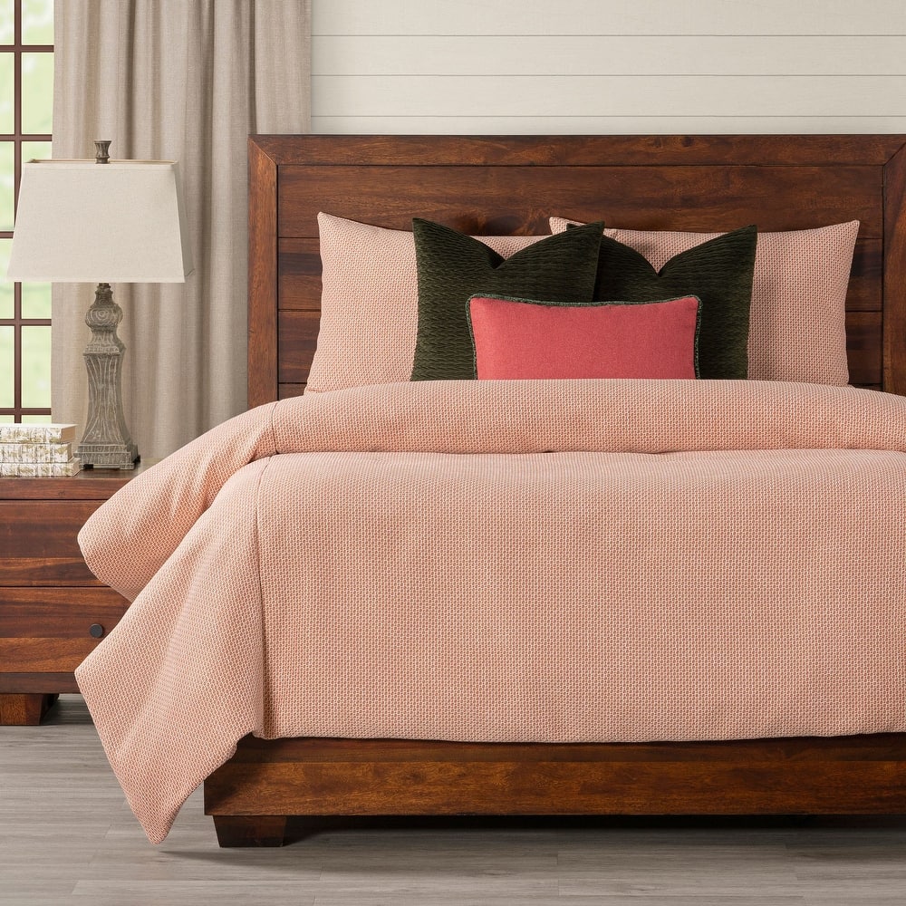 Smithsonian Lattice Weave Duvet Cover Set